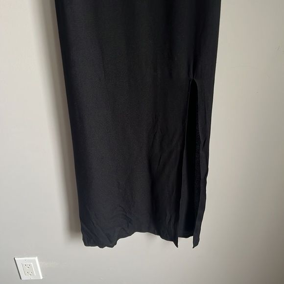 Reformation Crimini Black Slip Midi Dress - Picture 7 of 15